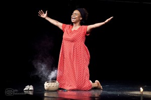 Woman in Waiting – unchained through her “walk to freedom.”